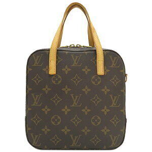 Louis Vuitton Spontini Monogram Canvas Bag Brown Shoulder